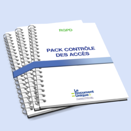 Pack documents controle des accès en entreprise