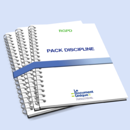 Pack discipline pour être conforme RGPD